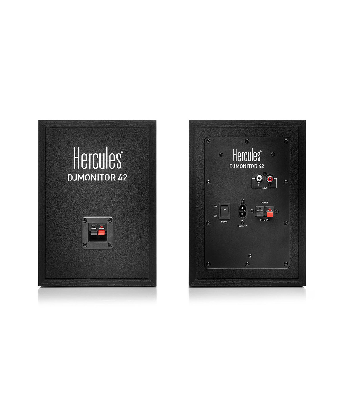 Hercules DJ MONITEUR 42 EU Enceinte DJ performantes 2 X 20 Watts RMS 80 Watts Pe