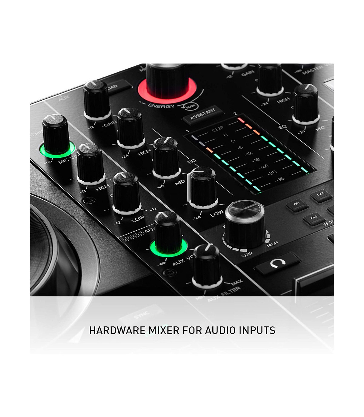 Hercules DJControl INPULSE 500 controleur Initiation DJing 16 pads RGB avec 8 mo