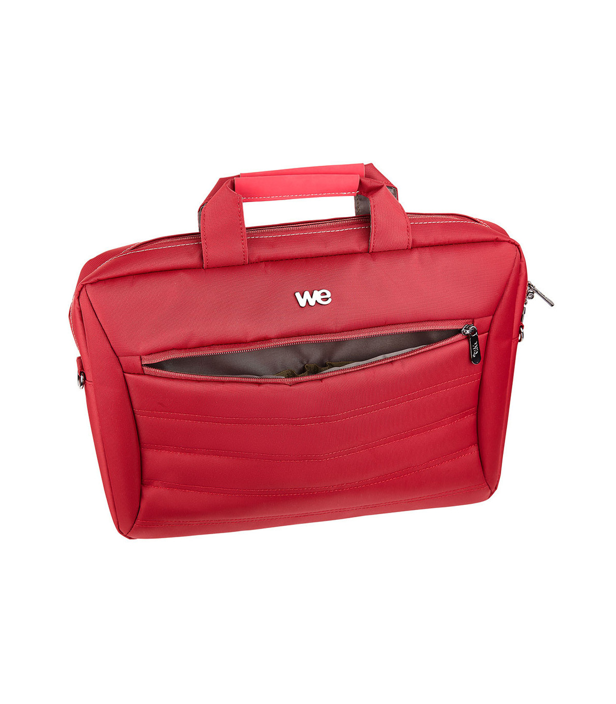 SACOCHE WE 17,3, NYLON, ROUGE DESIGN WE V2