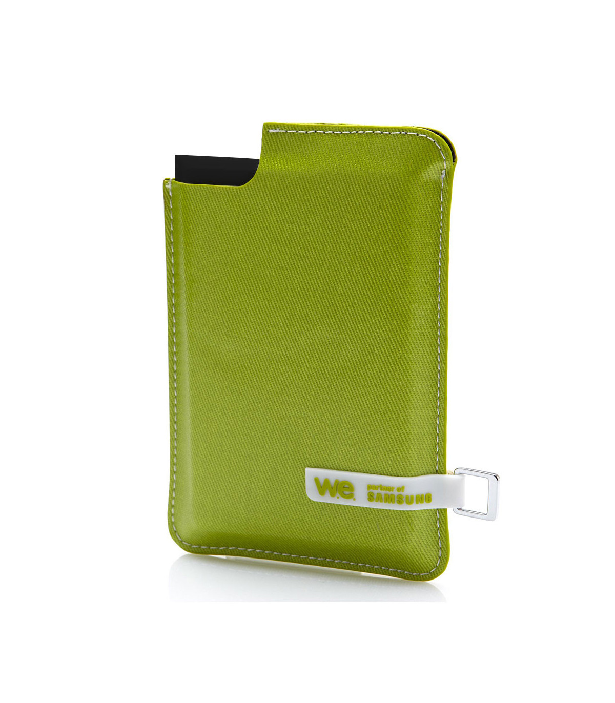 WE SSD EXT 120G NOIR - VERT HOUSSE COULEUR : VERT WE PARTNER OF SAMSUNG