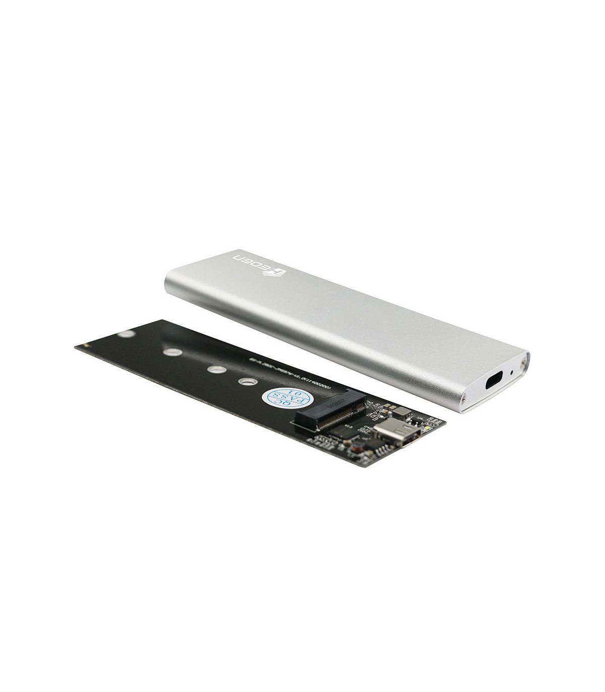 Boitier externe Heden M2 pour SSD M2 NGFF SATA jusqu'à 2T interface USB 3.1 (typ