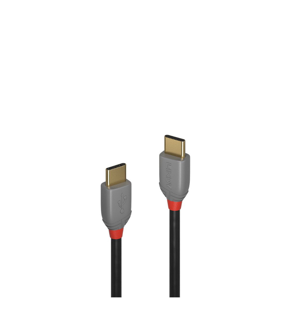 C ble USB 2.0 Type C, 3A, Anthra Line, 0.5m
