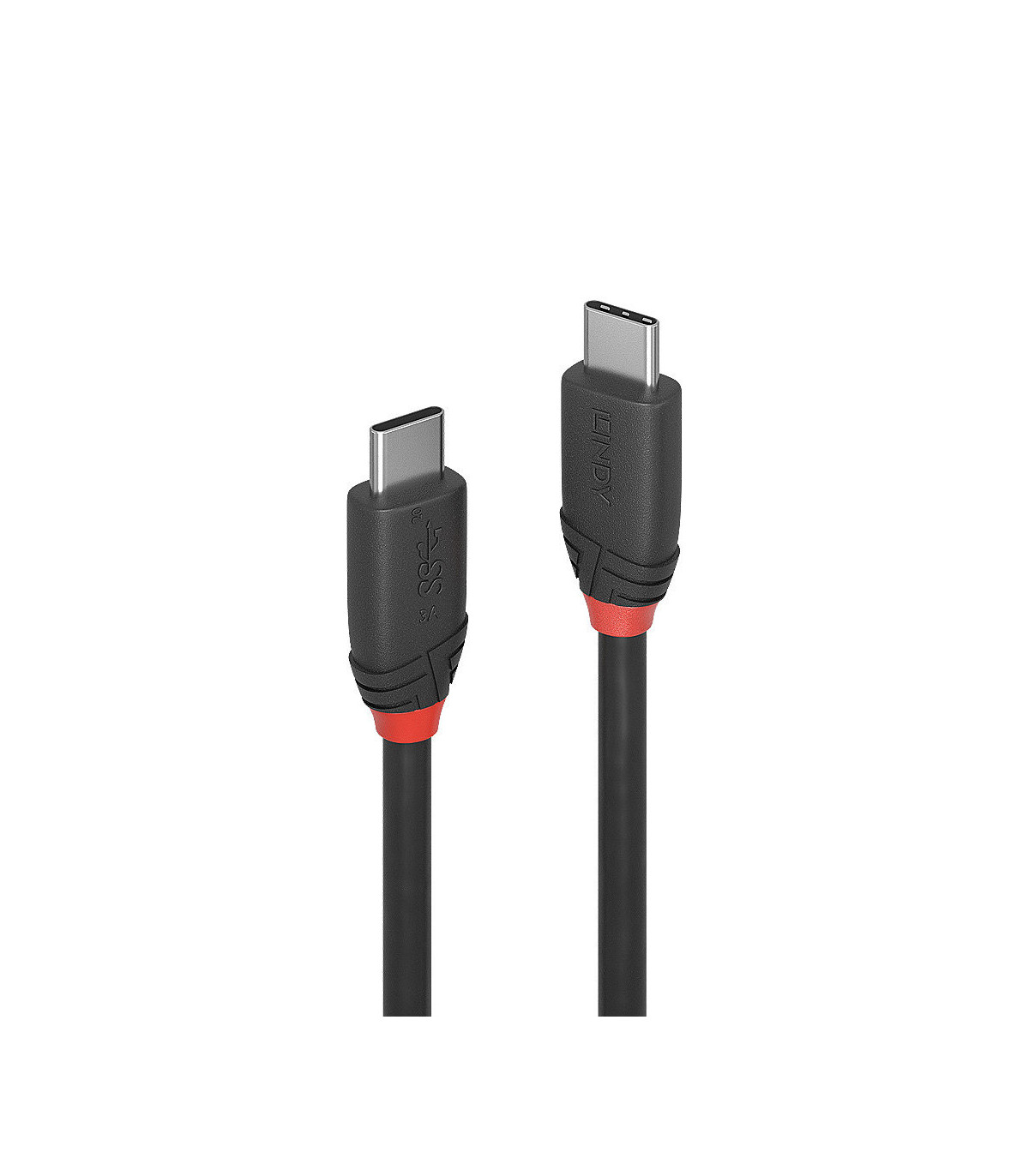 C ble USB 3.2 Type C 3A, 20Gbit/s, Black Line, 1m