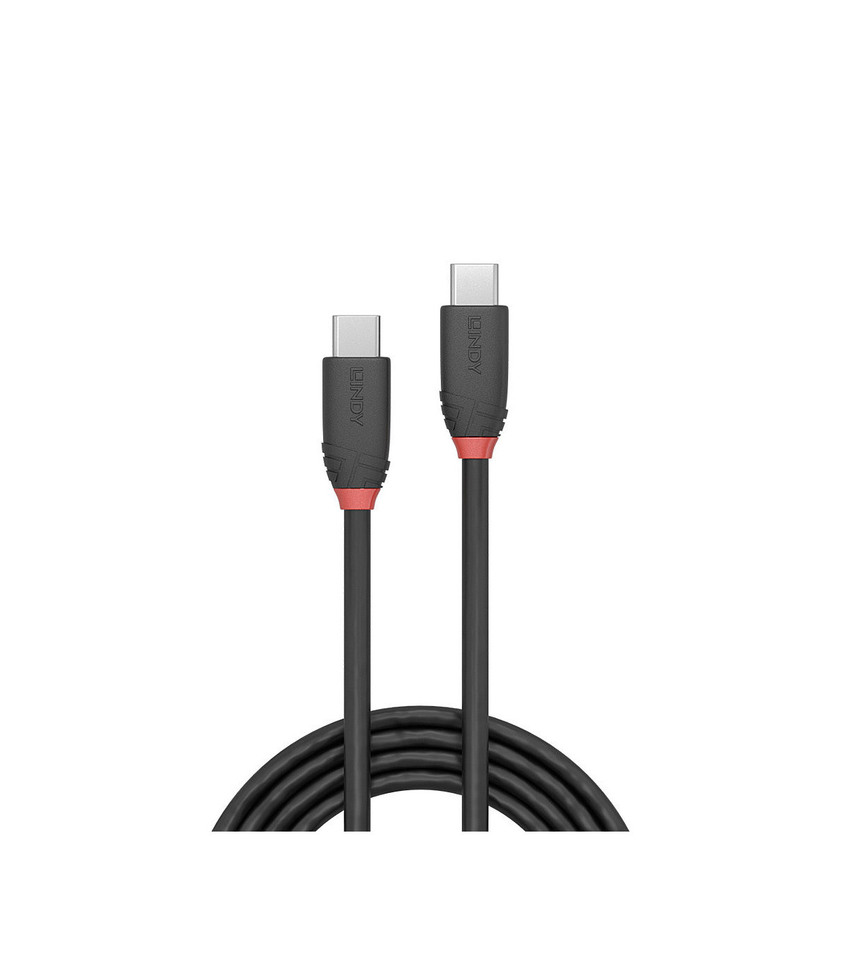 C ble USB 3.2 Type C 3A, 20Gbit/s, Black Line, 1m