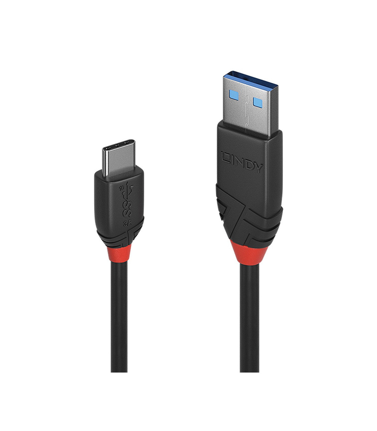 C ble USB 3.2 Type A vers C, 10Gbit/s, Black Line, 0.5m