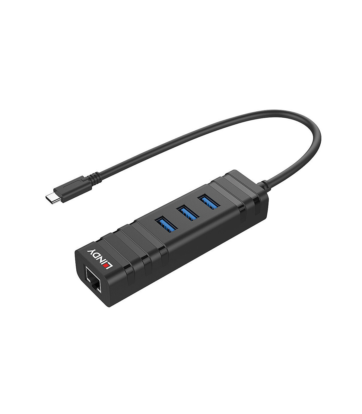 Convertisseur Hub USB 3.1 type C & Ethernet Gigabit