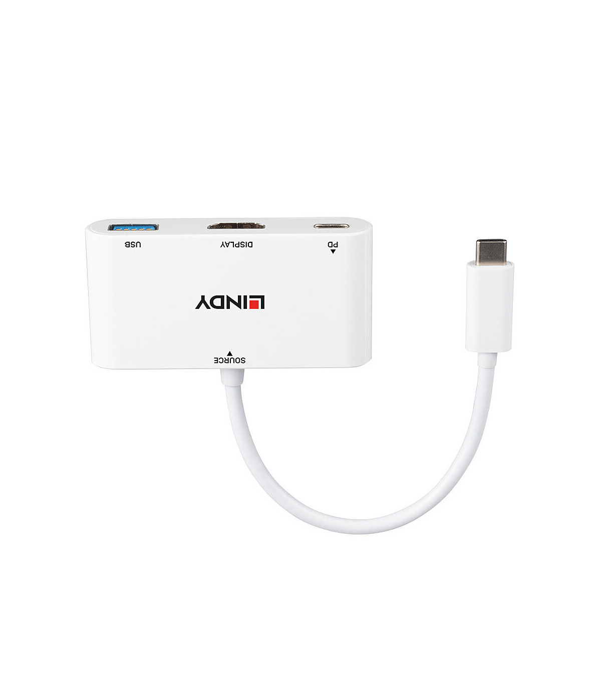 Convertisseur USB 3.1 Type C vers HDMI avec port USB Type A et Power Delivery