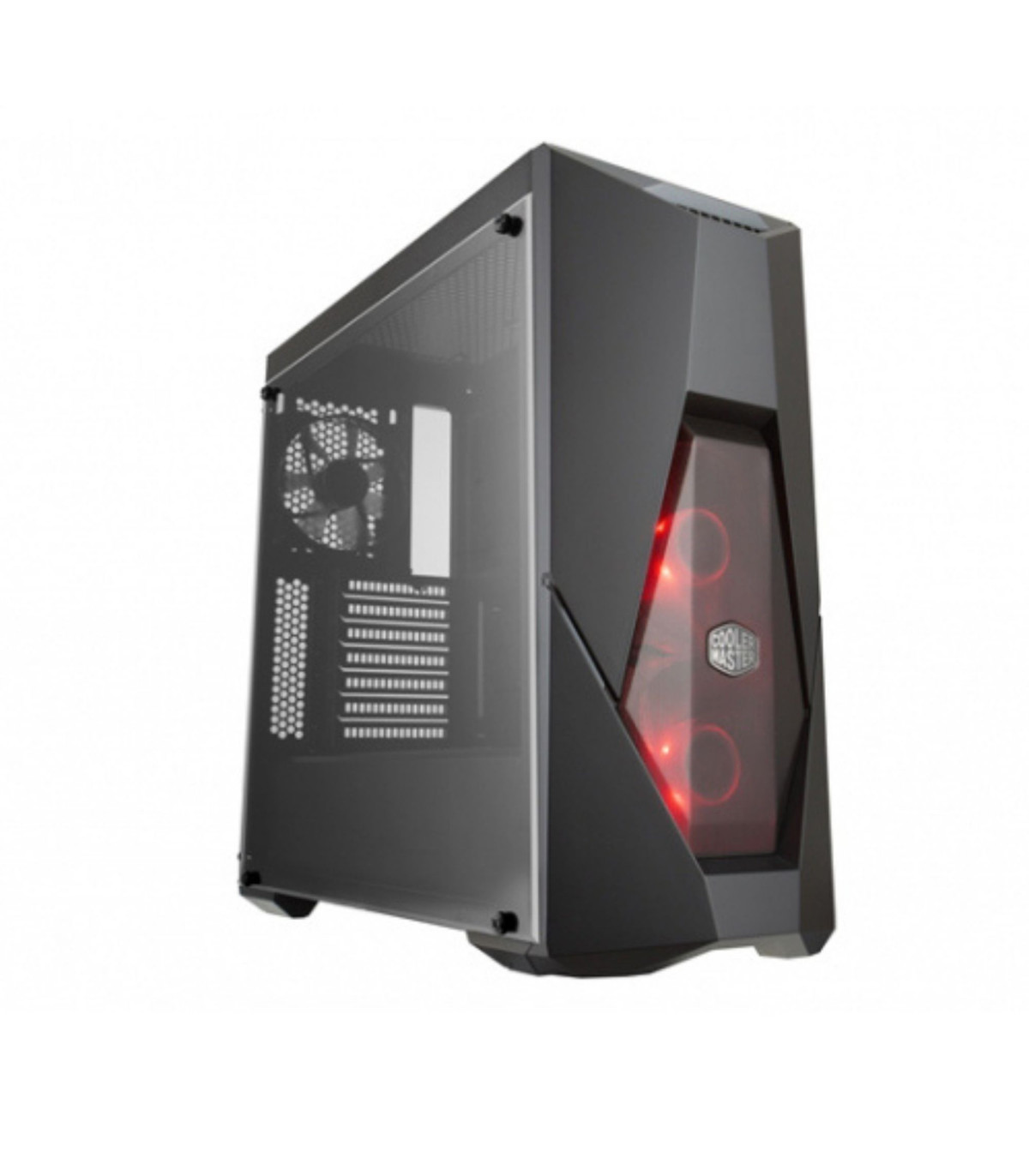 Boitier Cooler Master ATX MasterBox K500L with RED LED fan Gamer - Acrylique Pla