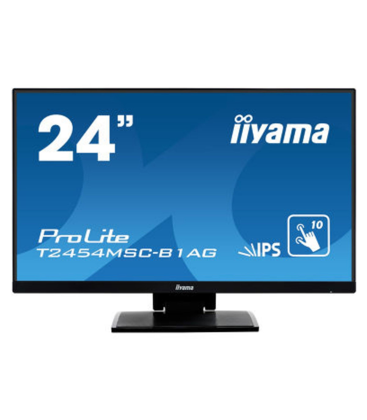 Moniteur IIYAMA 24Tactile PCAP IPS 10points1920x1080 5ms 250 cd/m VGA HDMI Hau