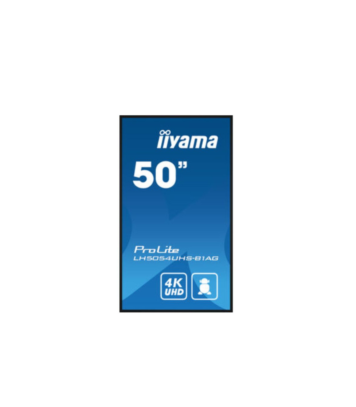 IIYAMA LFD 49.5 dalle VA 24/7 3840x2160 9.5ms 3xHDMI 1xVGA 1xDisplayPort 1xDVI