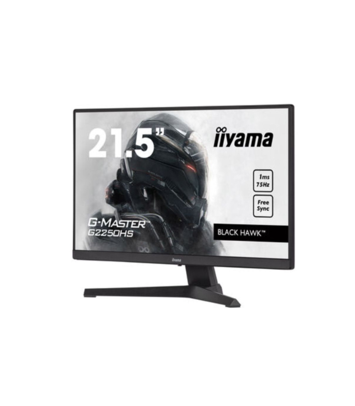 Ecran IIYAMA 21.5 Noir'' 1ms G-Master Black Hawk VA LED 16:9 1920x1080 250 cd/m