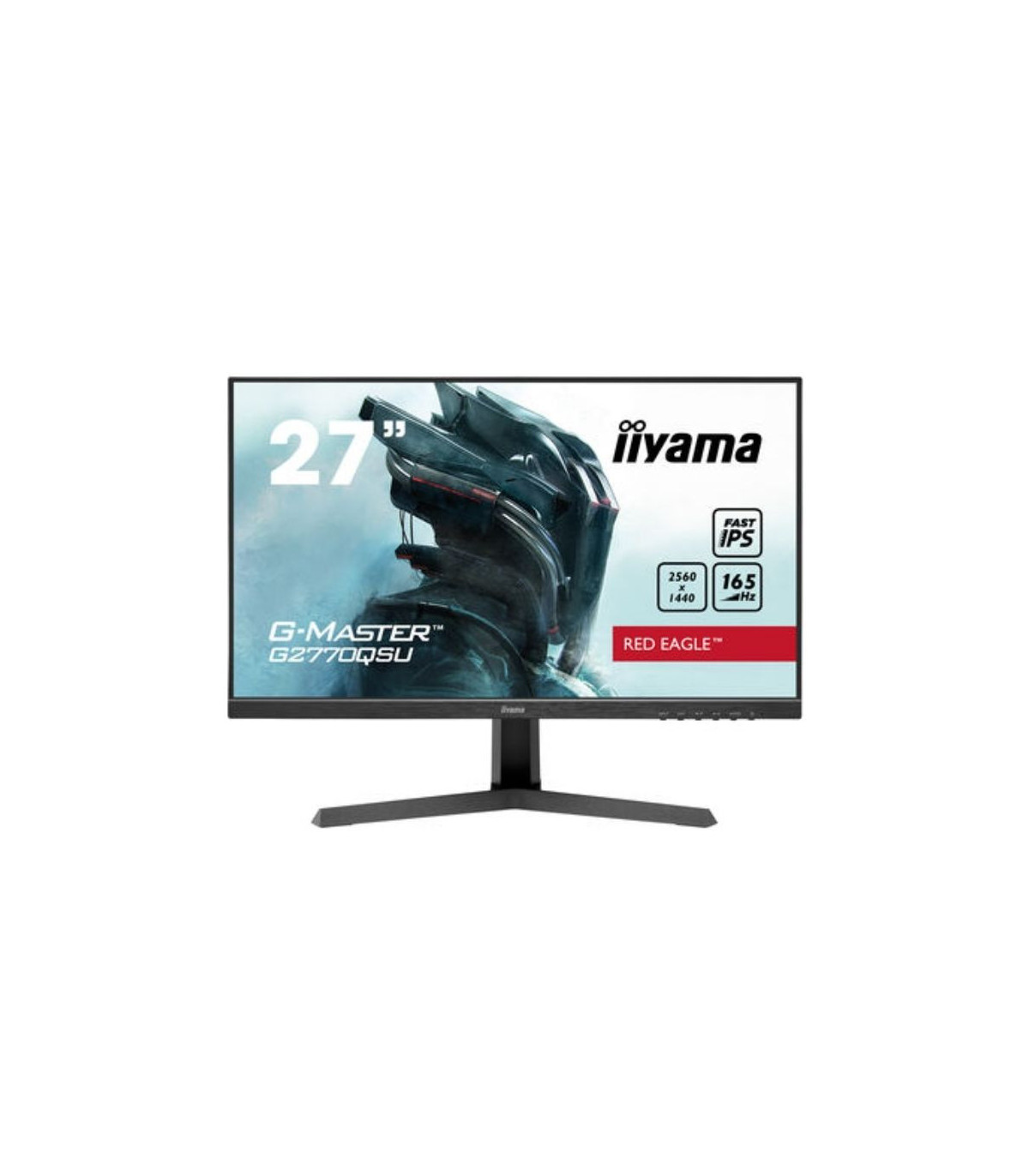 Ecran IIYAMA 27'' G-Master 0.5ms Red eagle Fast IPS 2560x1440 165Hz 400 cd/m 1x