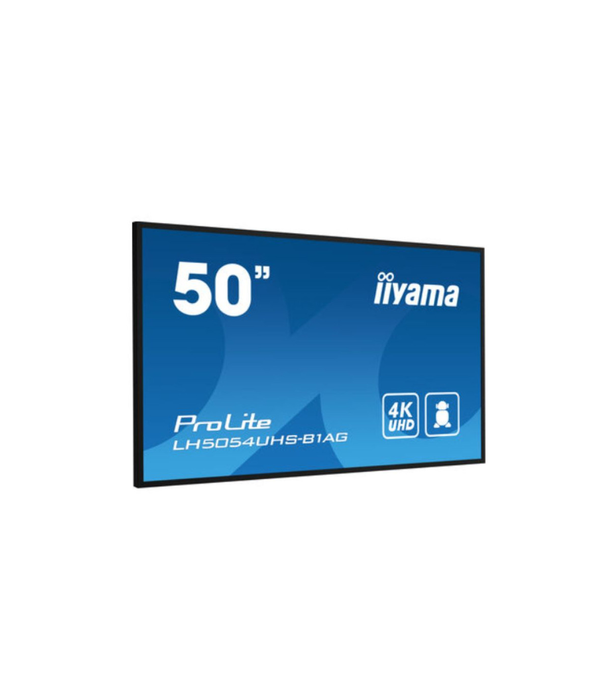 IIYAMA LFD 49.5 dalle VA 24/7 3840x2160 9.5ms 3xHDMI 1xVGA 1xDisplayPort 1xDVI