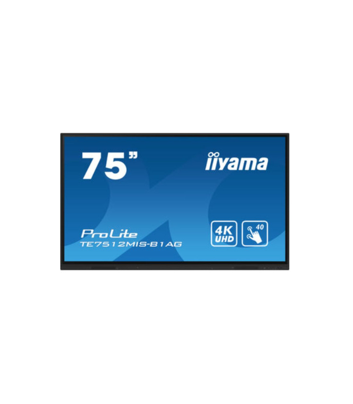 IIYAMA LFD 75 dalle IPS anti-reflet 40 points 3840x2160 Haut-parleurs VGA 3xHDM