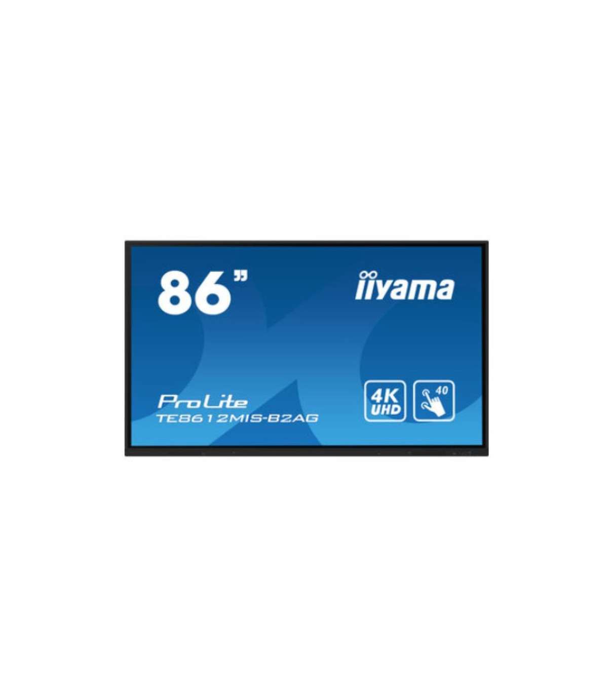 IIYAMA LFD 86 dalle IPS anti-reflet 40 points 3840x2160 Haut-parleurs VGA 3xHDM