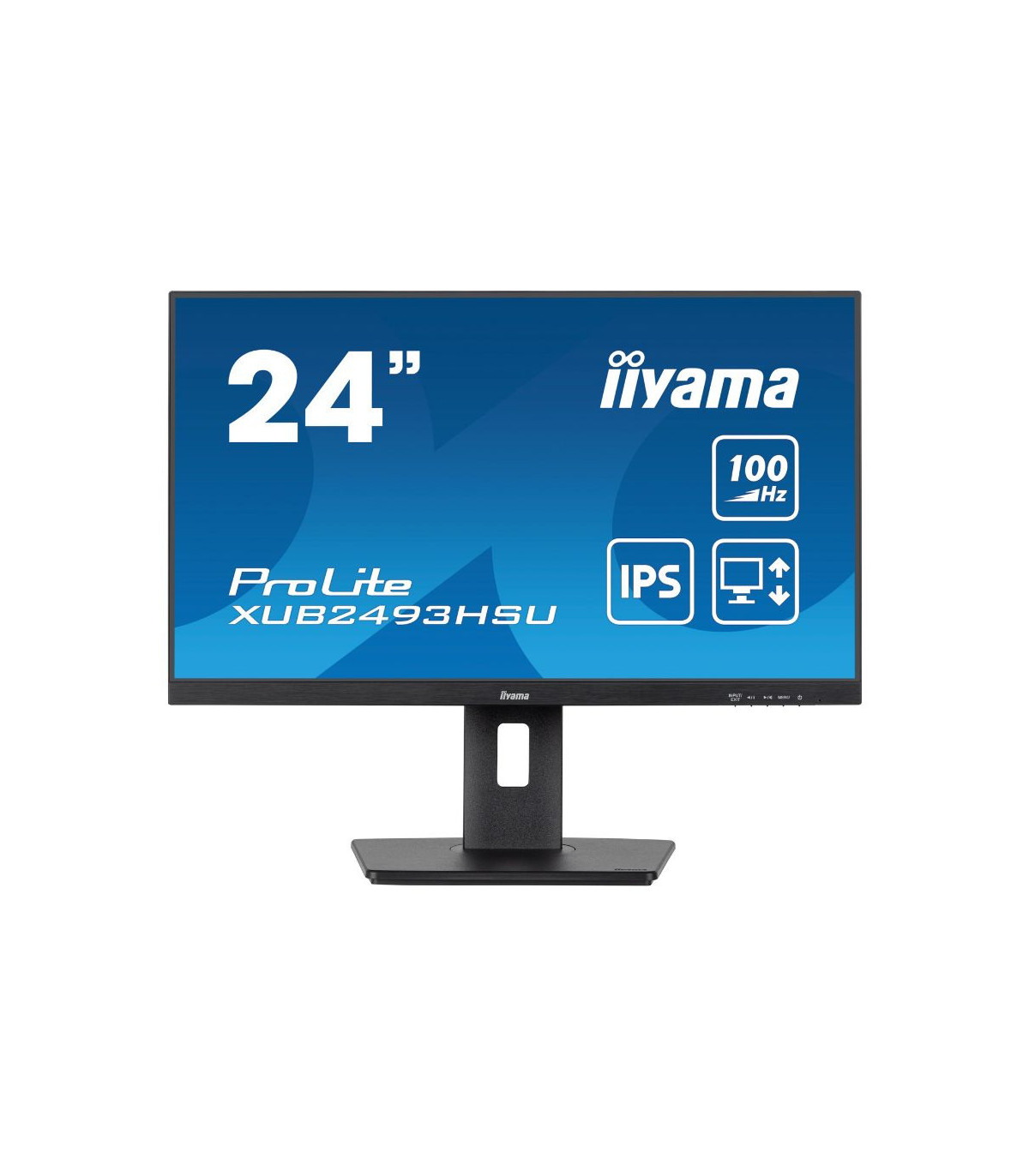 Ecran IIYAMA 23.8'' Noir dalle IPS Ultra mince 16:9 1920x1080 1ms 250 cd/m 100H