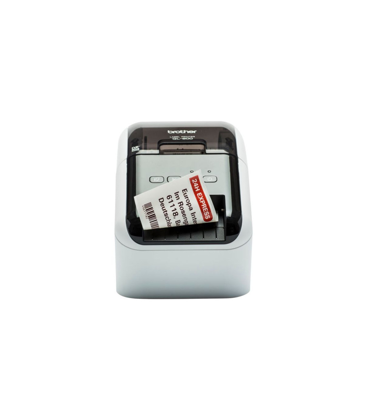 BROTHER QL-800 Imprimante d'étiquettes professionnelle, rouge et noir, 62mm de l