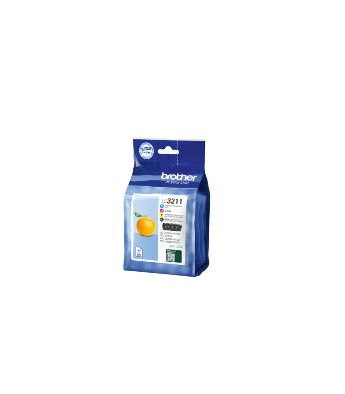 BROTHER Cart encr jaune 200p