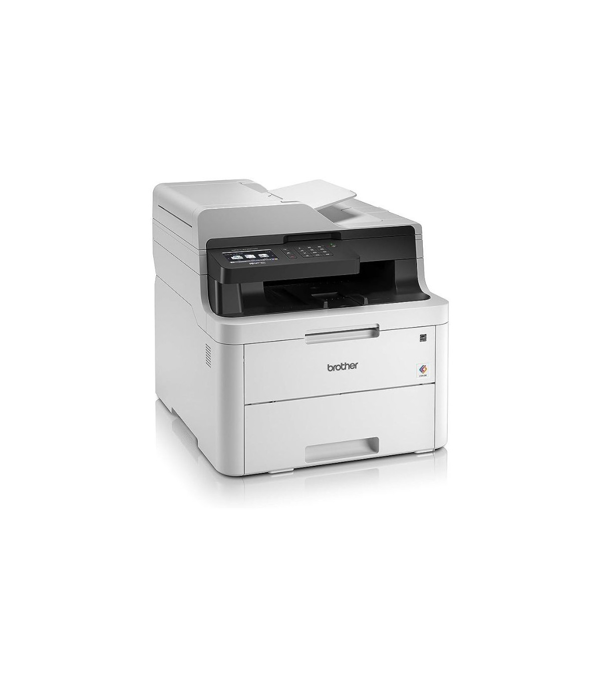 Multifonction 4en1 LED Couleur avec RectoVerso et Réseau Ethernet, 18ppm en noir