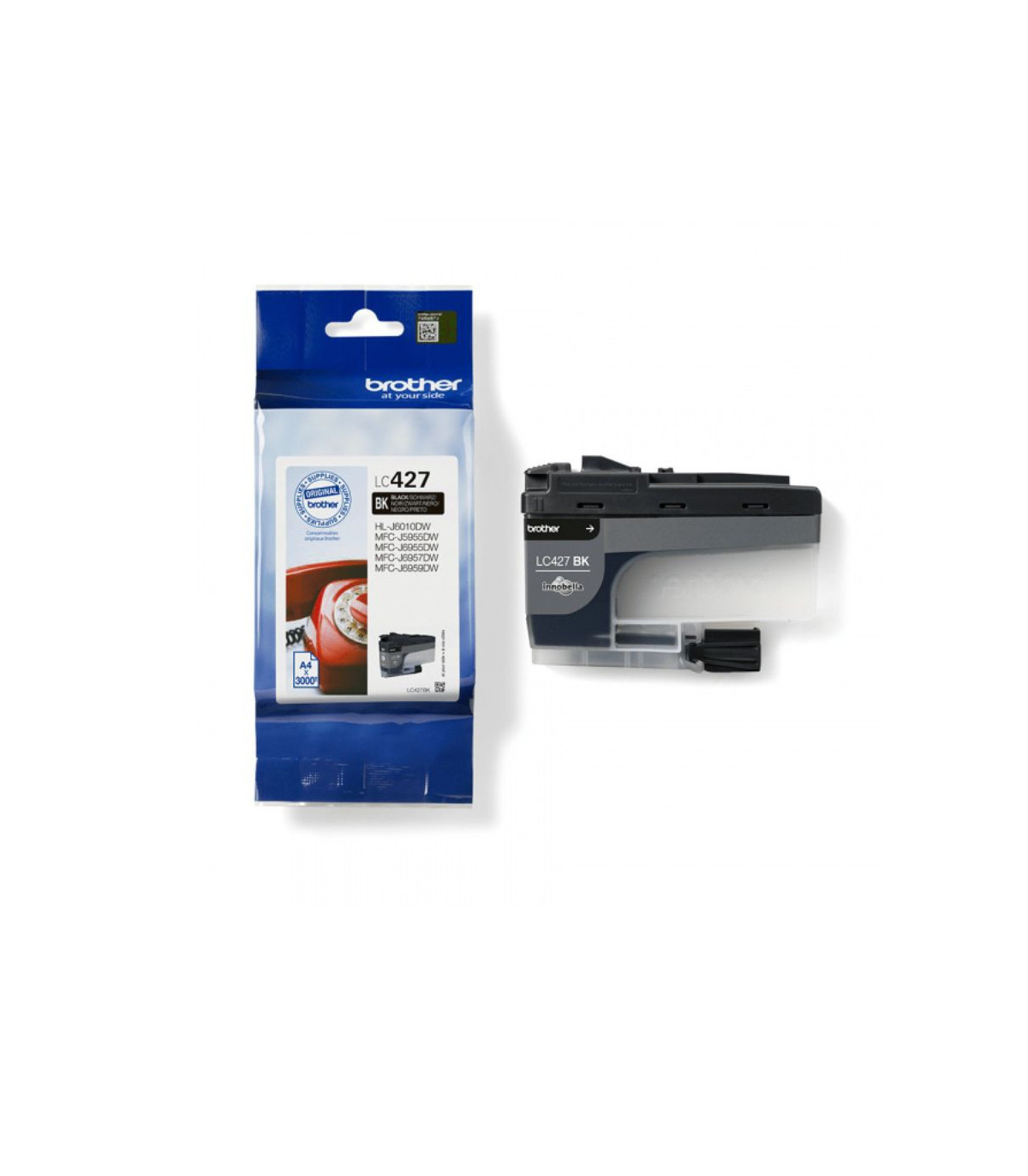 BROTHER cart JE LC427BK noir