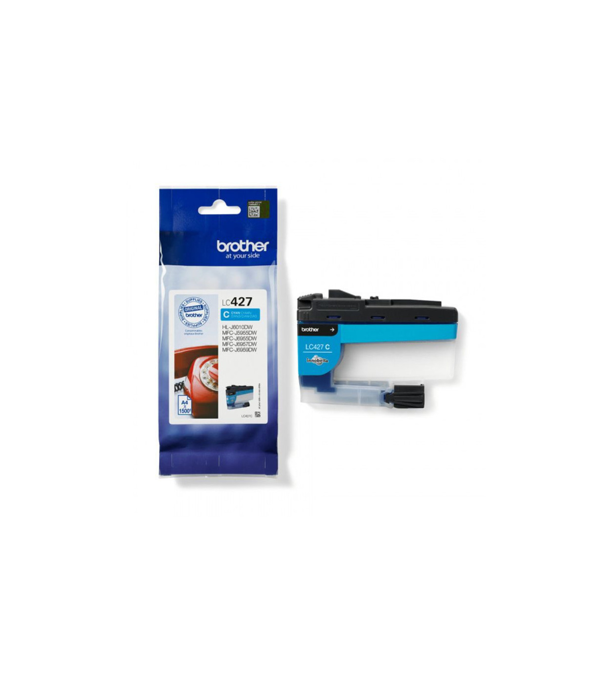 BROTHER cart JE LC427C cyan