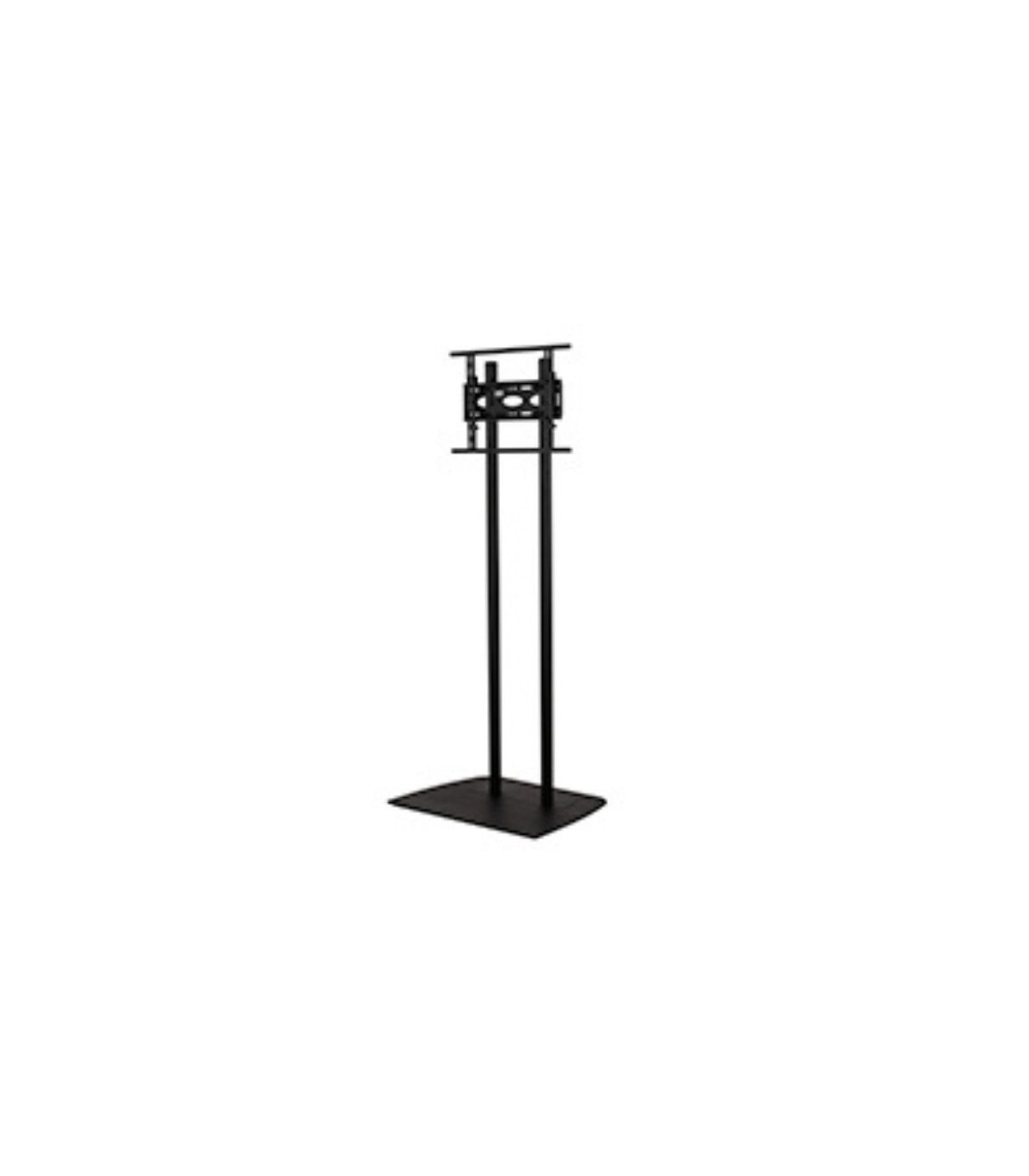 Grand support de sol à écran plat double p le Capacité 70Kg VESA 455x 400mm Coul