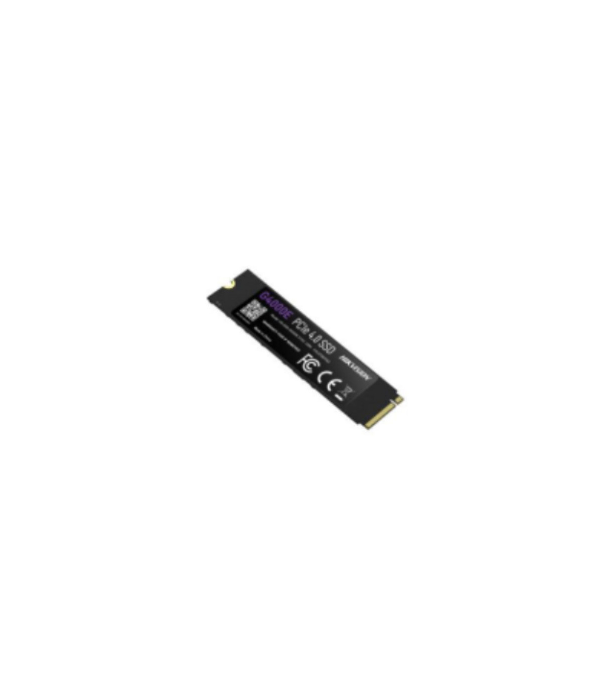 SSD Interne HIKVISION G4000E M2 2280 512 Go PCIe Gen4x4 NVMe 3D TLC 2500 MB/s -