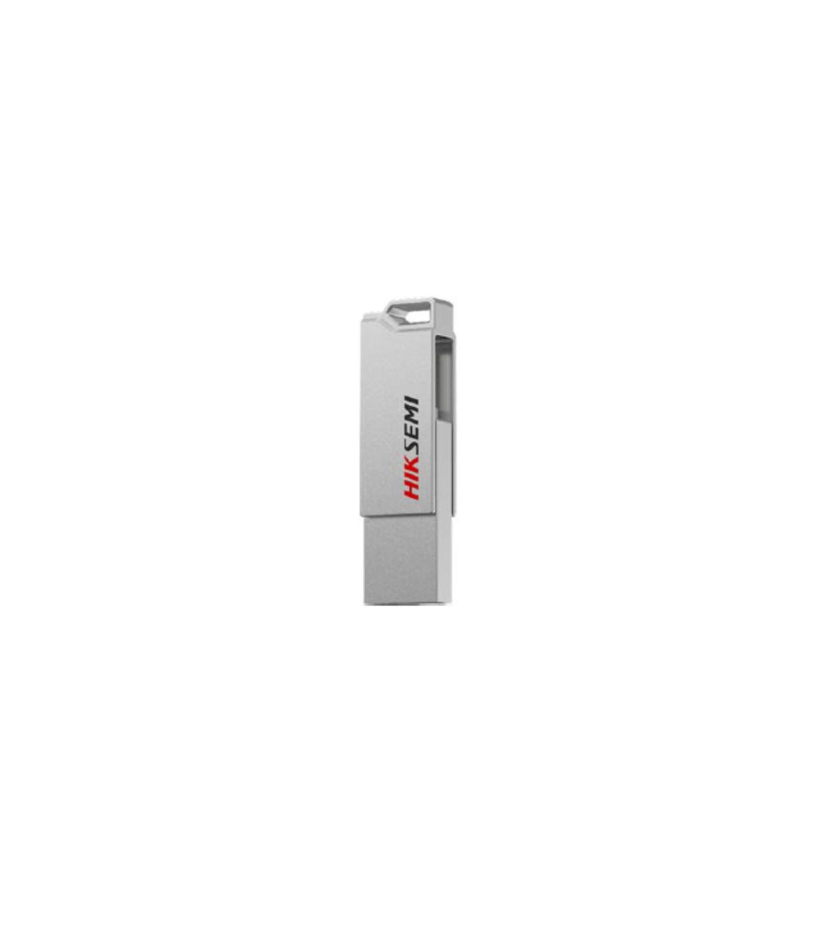 CLE USB HIKSEMI 64 GB Série E327C U3 Dual USB 3.2 et USB Type C Coloris Silver