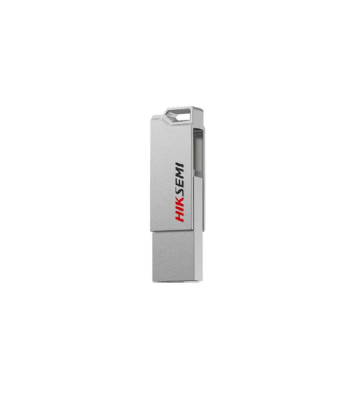 CLE USB HIKSEMI 128 GB Série E327C U3 Dual USB 3.2 et USB Type C Coloris Silver