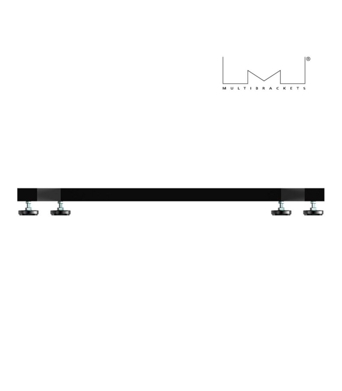 Remplaçant roulettes pour série 180 MULTIBRACKETS Noir pour moniteur En Acier. C