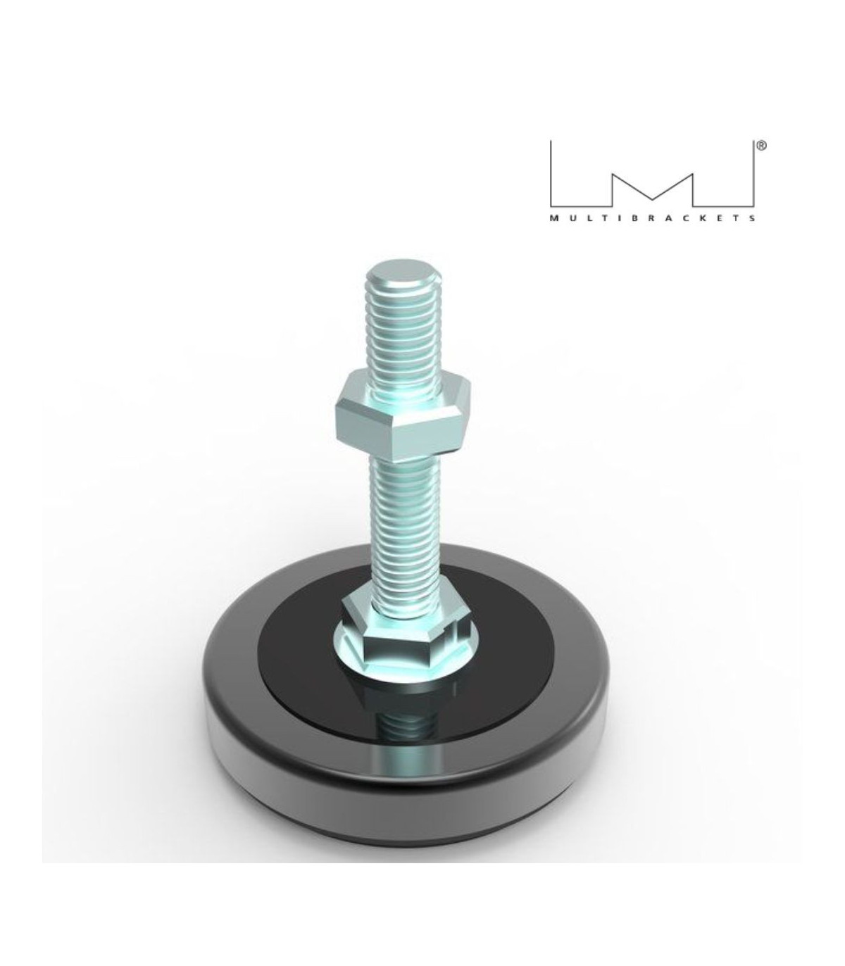 Remplaçant roulettes pour série 180 MULTIBRACKETS Noir pour moniteur En Acier. C