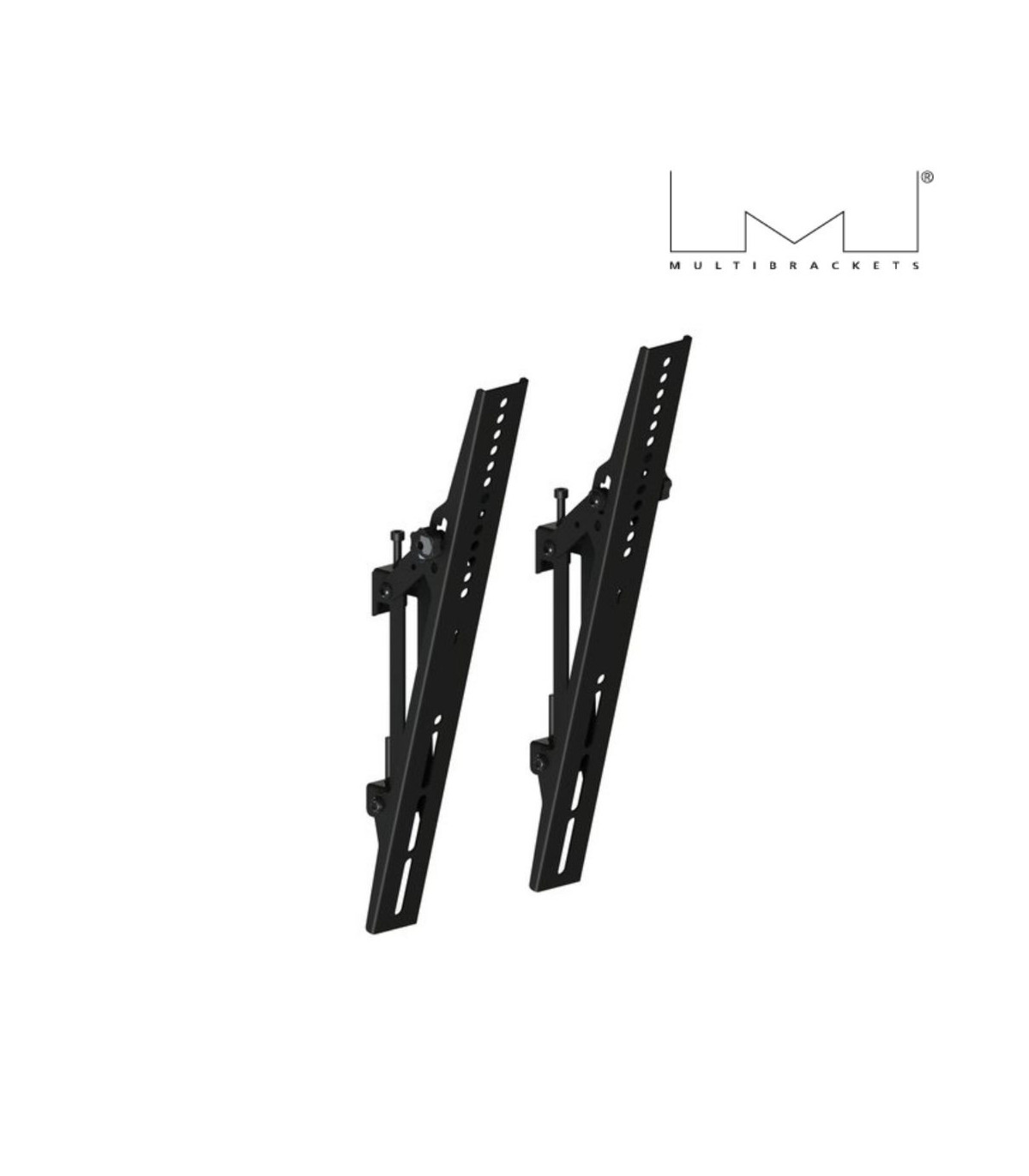 Fixation inclinable MULTIBRACKETS Noir 30 kg, -15 - 0 , pour rail M Pro Series p