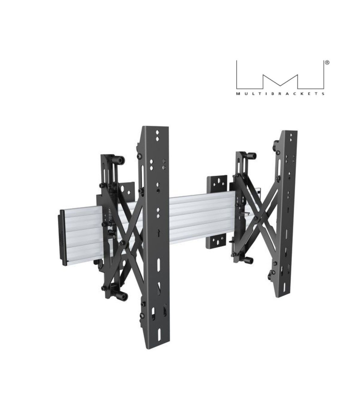 Fixation push in pop out MBW1U MULTIBRACKETS Silver pour moniteur 101,6cm 40 16