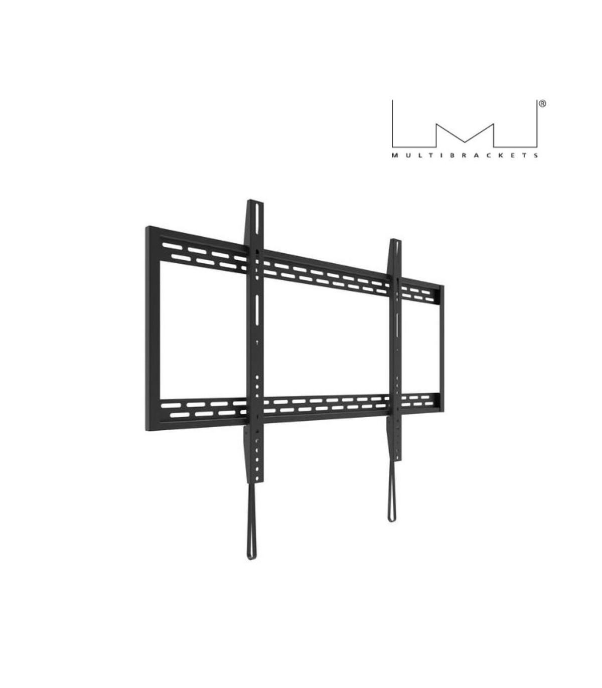 Support mural fixe MULTIBRACKETS Acier Noir pr moniteur 106,7cm 42 2,29m 90 Ca