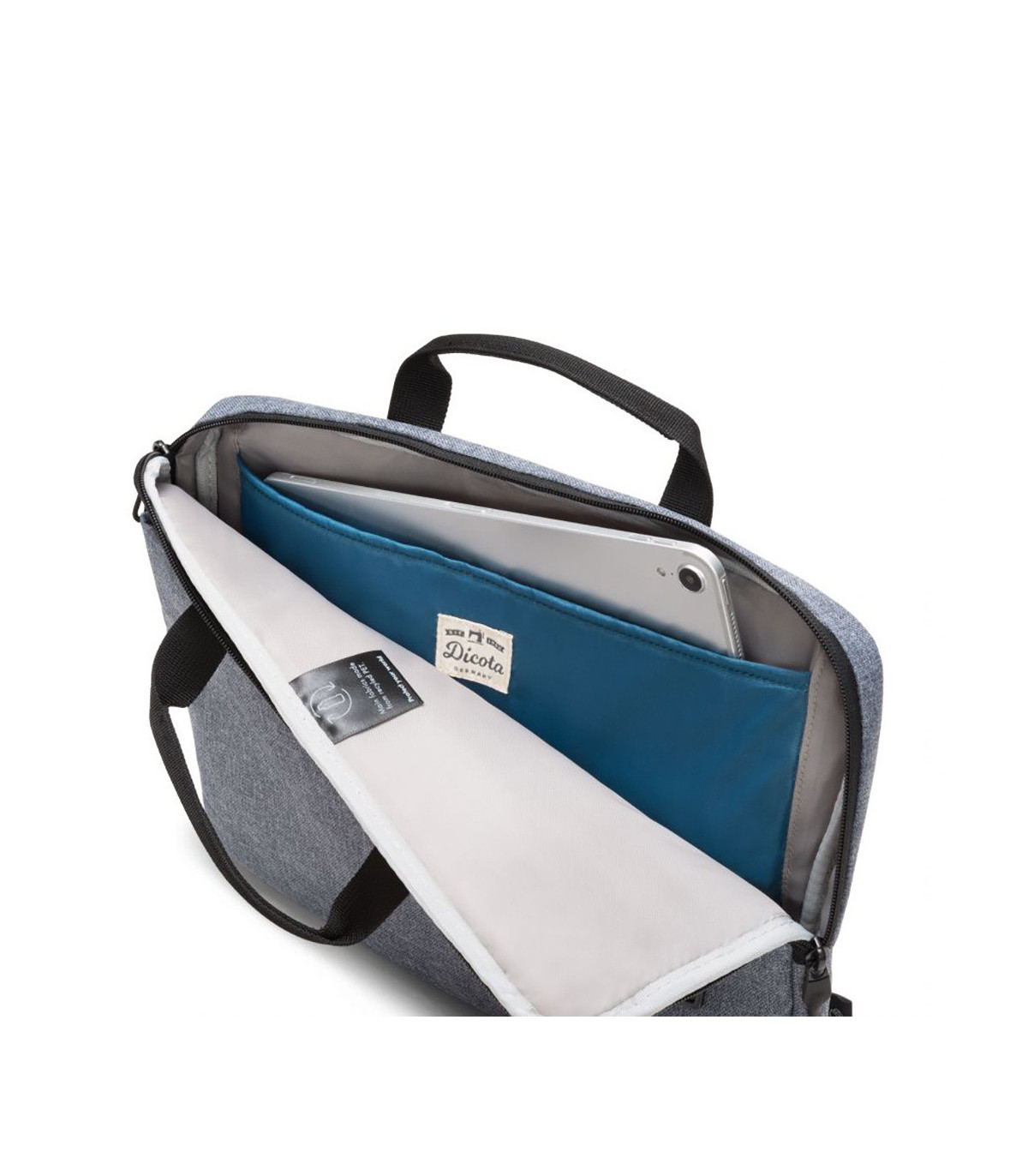 DICOTA Sacoche ECO SLIM CASE MOTION Bleu Pour PC portable 12-13.3 Polyester Mo