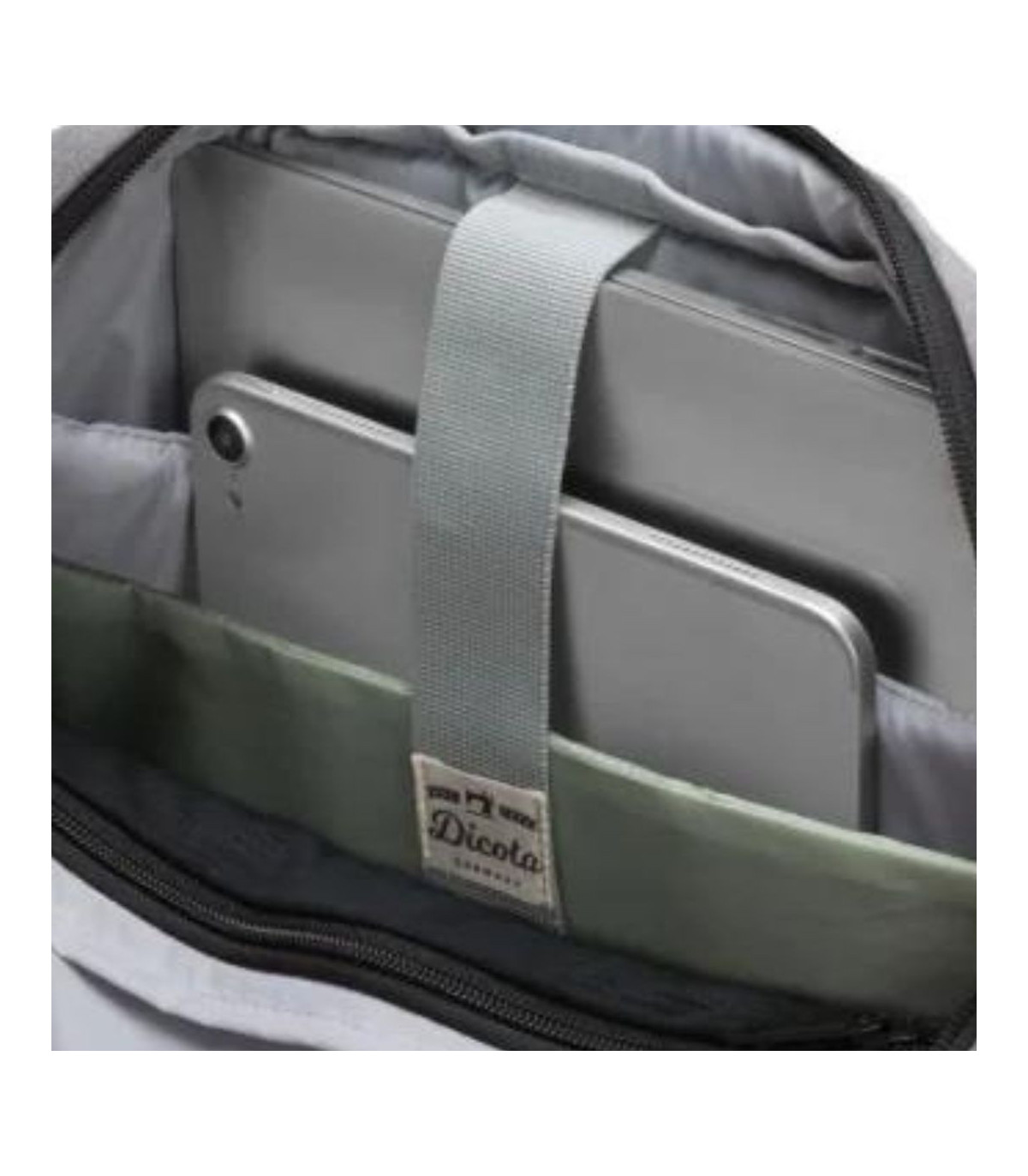 DICOTA Sacoche Ecologique TOTE BAG MOTION Gris Pour PC portable 13-15.6 Polyes