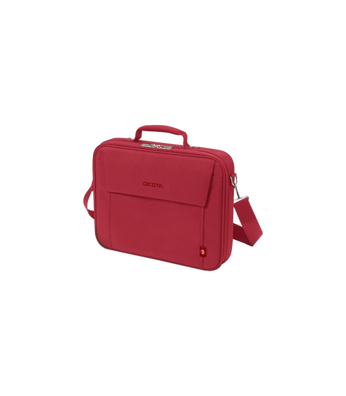 DICOTA Sacoche Ecologique MULTI BASE Rouge PC portable 14-15.6 Légère Polyeste