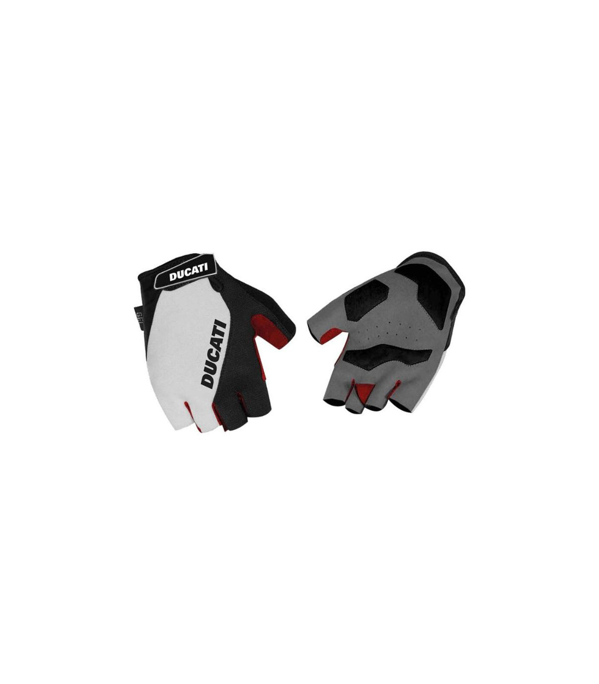 GANTS DUCATI SCRAMBLER REMBOURR S DE GEL BLANC