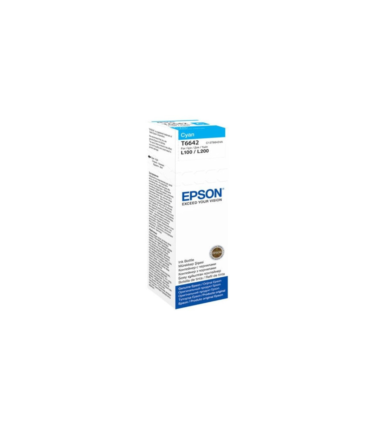EPSON Bouteille Encre Ecotank 664 Cyan 70ml