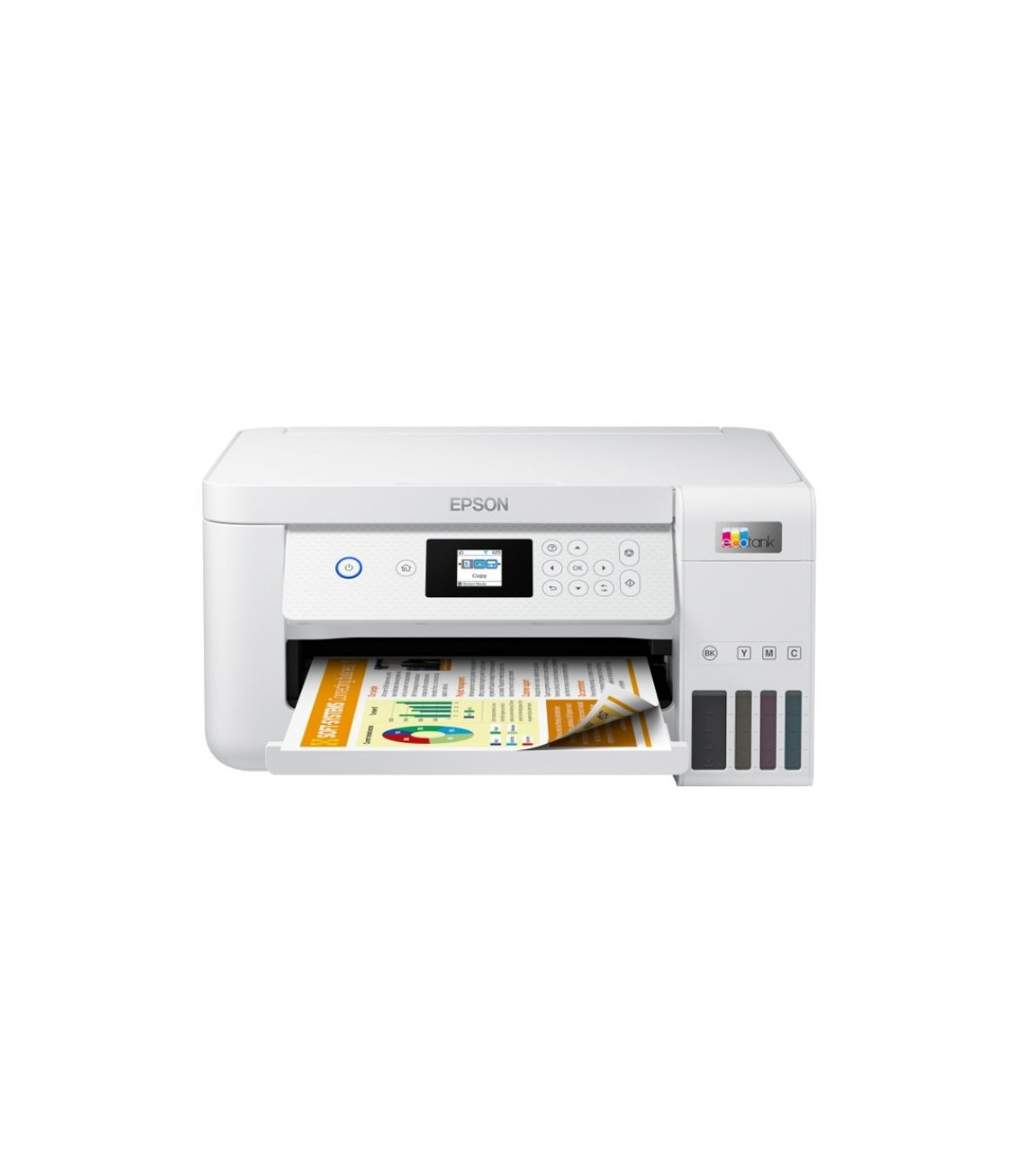 EPSON EcoTank ET-2856 MFP Jet d'encre couleur A4 rechargeable 10.5ppm