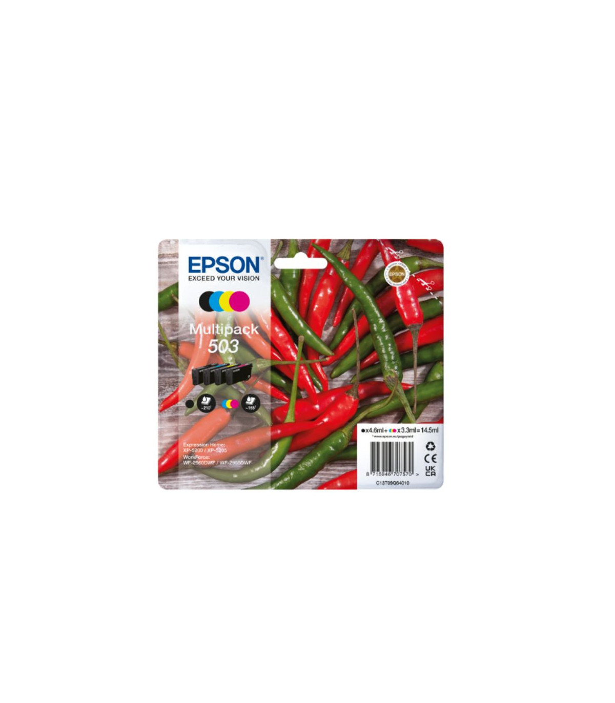 Epson pack 4-couleurs Piments 503
