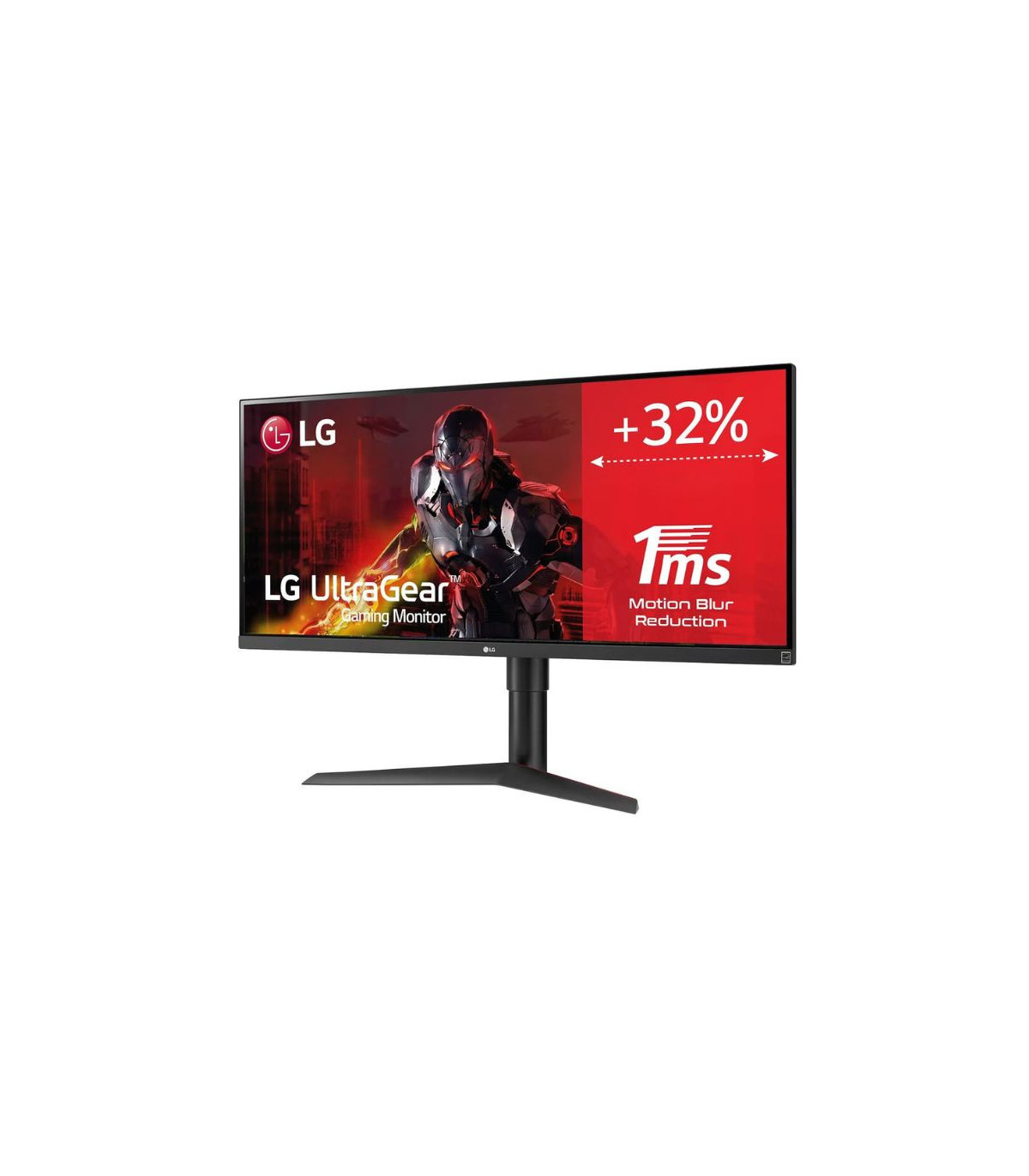 ECRAN LG 34 Noir 34WP65CP-B gaming 160Hz 21:9 UWQHD 5ms 3440x1440 300cd/m2 2xH