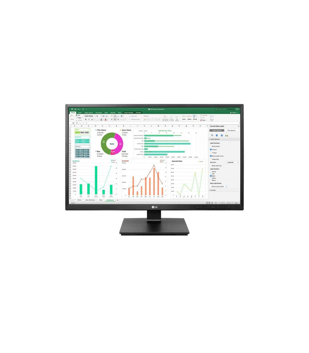 ECRAN LG 27 Noir IPS 16:9 FullHD 1920x1080 250cd/m 5ms VGA DVI 2xUSB HDMI Disp