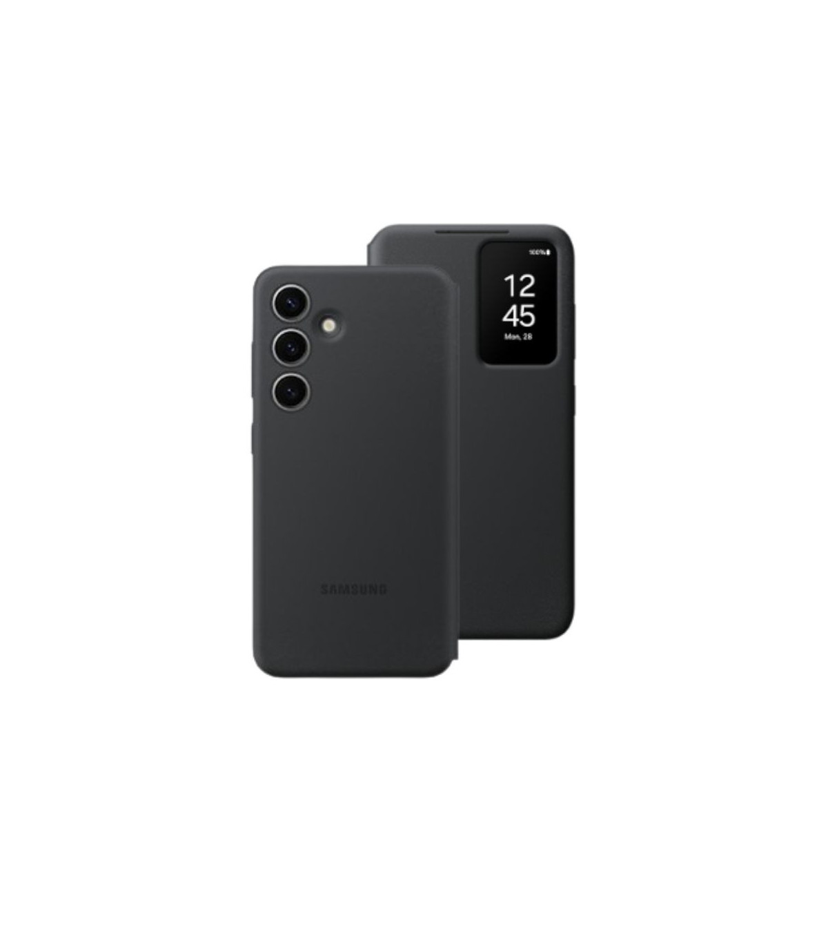 Galaxy S24 Etui Smart View avec porte-carte SAMSUNG Coloris Noir- EF-ZS921CBEGWW