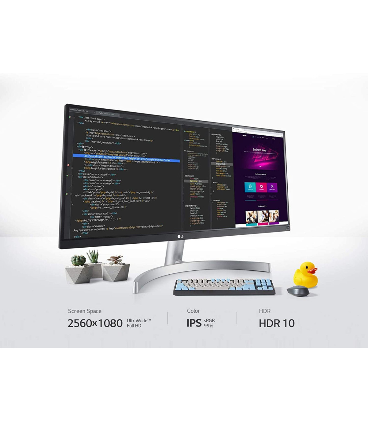 ECRAN LG 29 IPS 21:9 FHD 2560x1080 5ms 300cd/m 2xHDMI Display Port HDR 10, AMD
