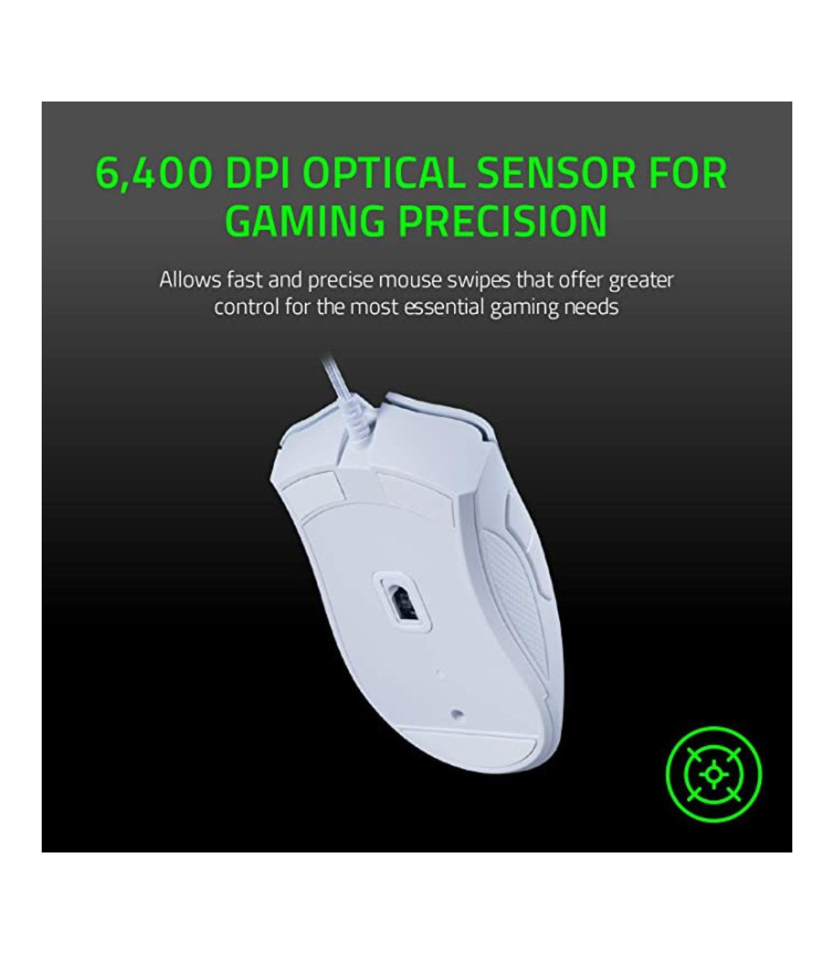 RAZER Souris gaming filaire DeathAdder Essential - forme ergonomique, 5 boutons