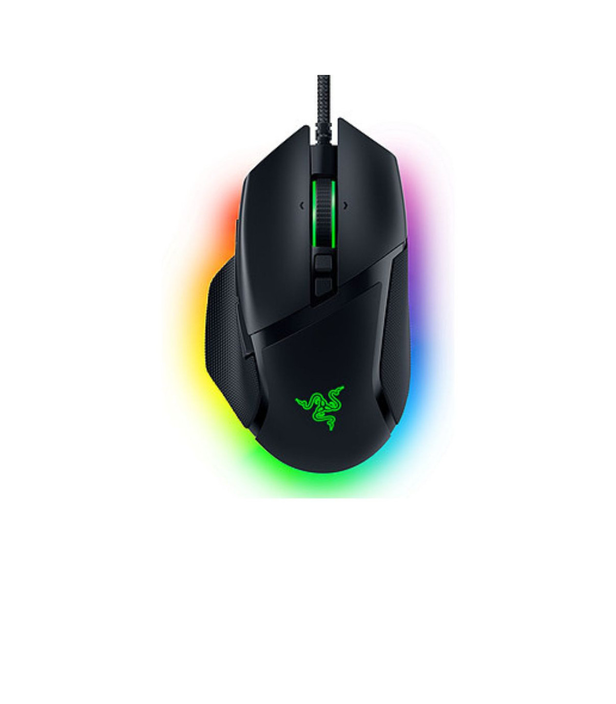RAZER Souris Gaming Filaire Basilisk V3, Noir ergonomique et personnalisable, 10