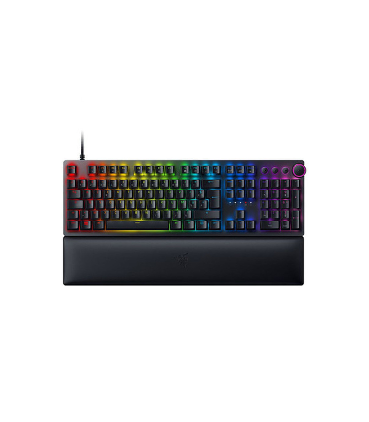 RAZER Clavier de jeu Huntsman V2 (Purple Switch) AZERTY - pratiquement Sans La