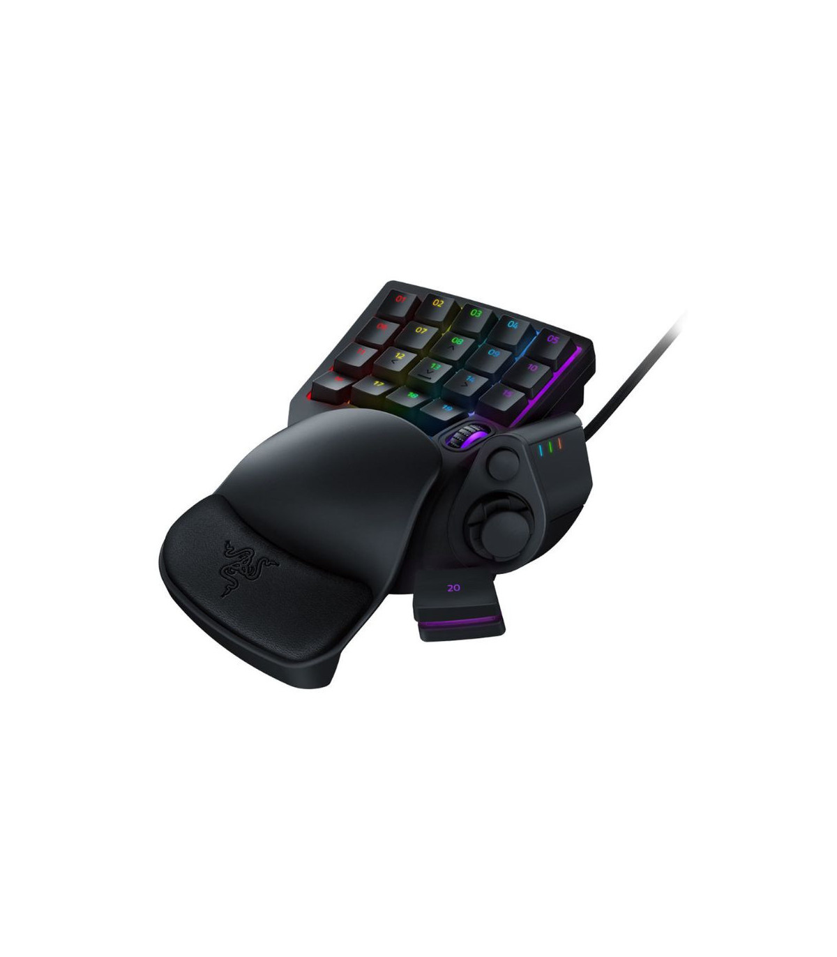 RAZER Pad programmable Tartarus V2 retroéclairage RGB avec repose poignets ergon