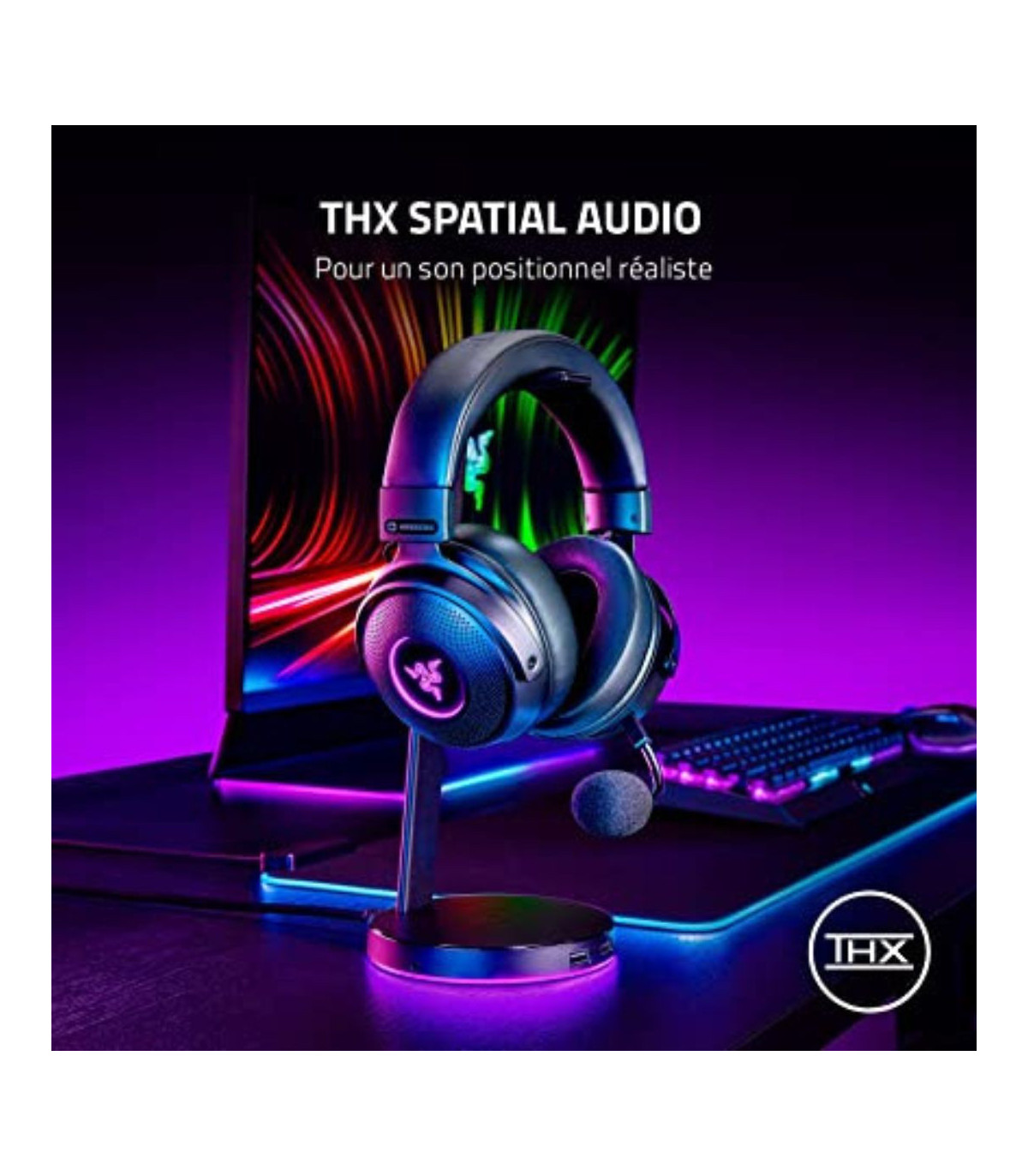 RAZER Casque de jeu Kraken V3 Pro